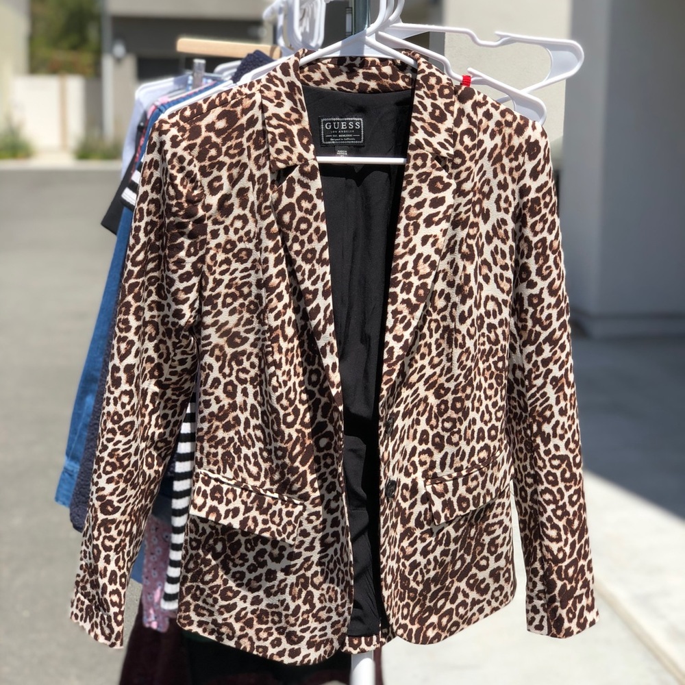 Guess leopard blazer/Jacket